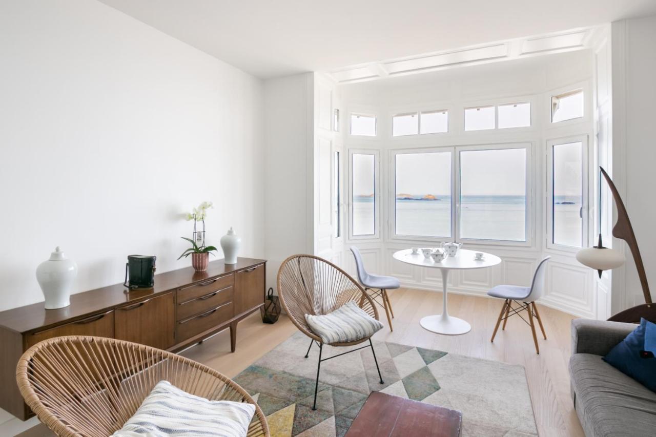 La Perle Marine - Bow-Window Vue Mer Dinard Exterior photo