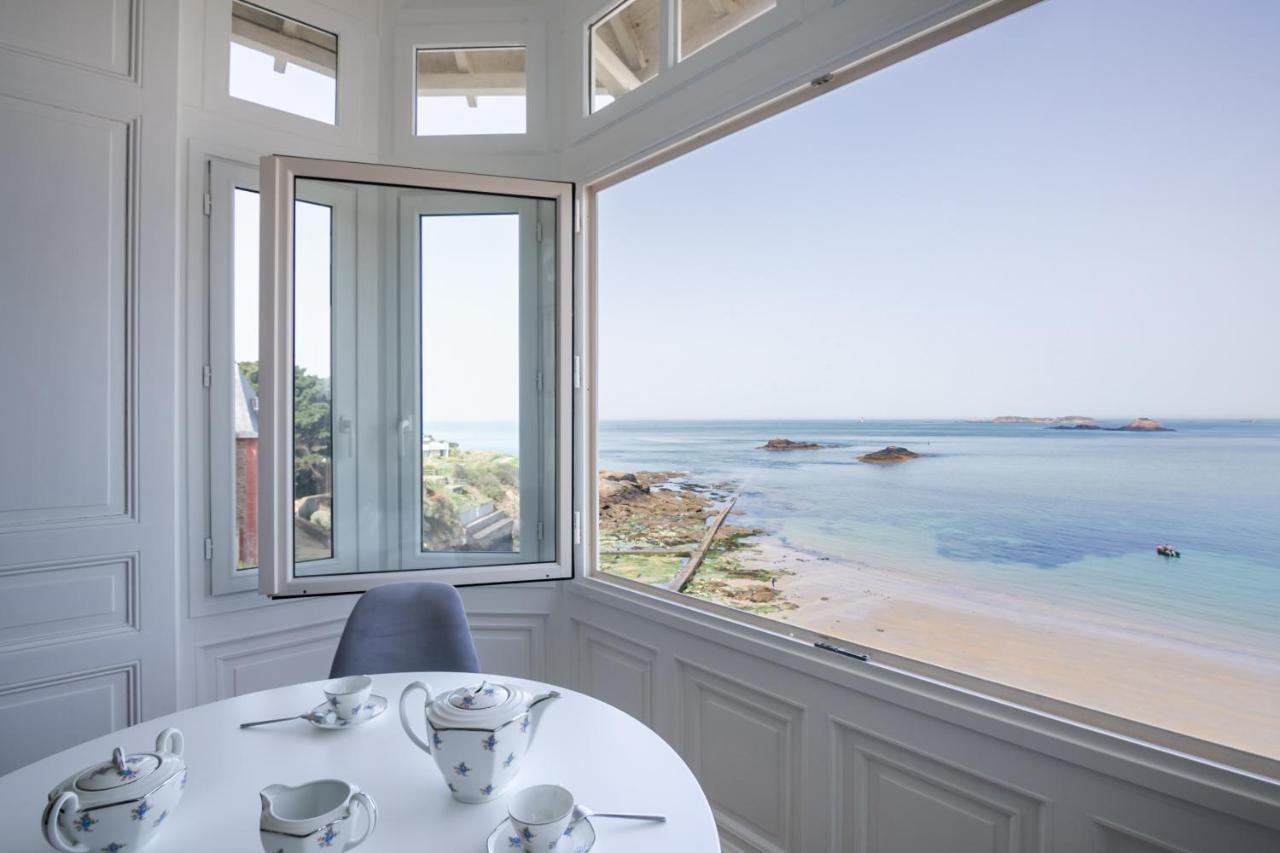 La Perle Marine - Bow-Window Vue Mer Dinard Exterior photo